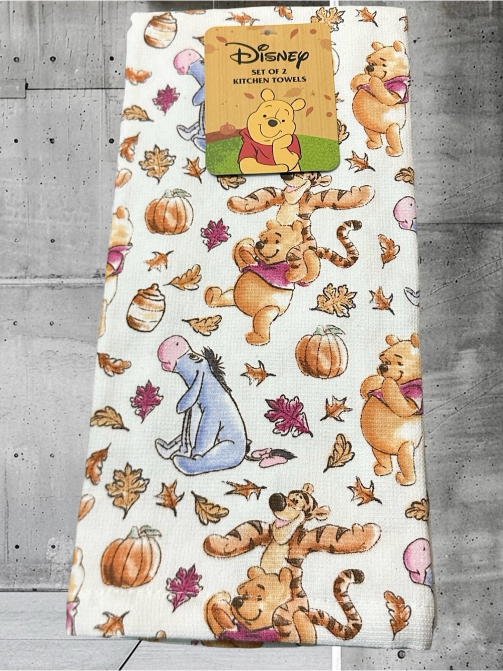 Disney Winnie the Pooh And Friends kitchen Towel’s Set - Characters